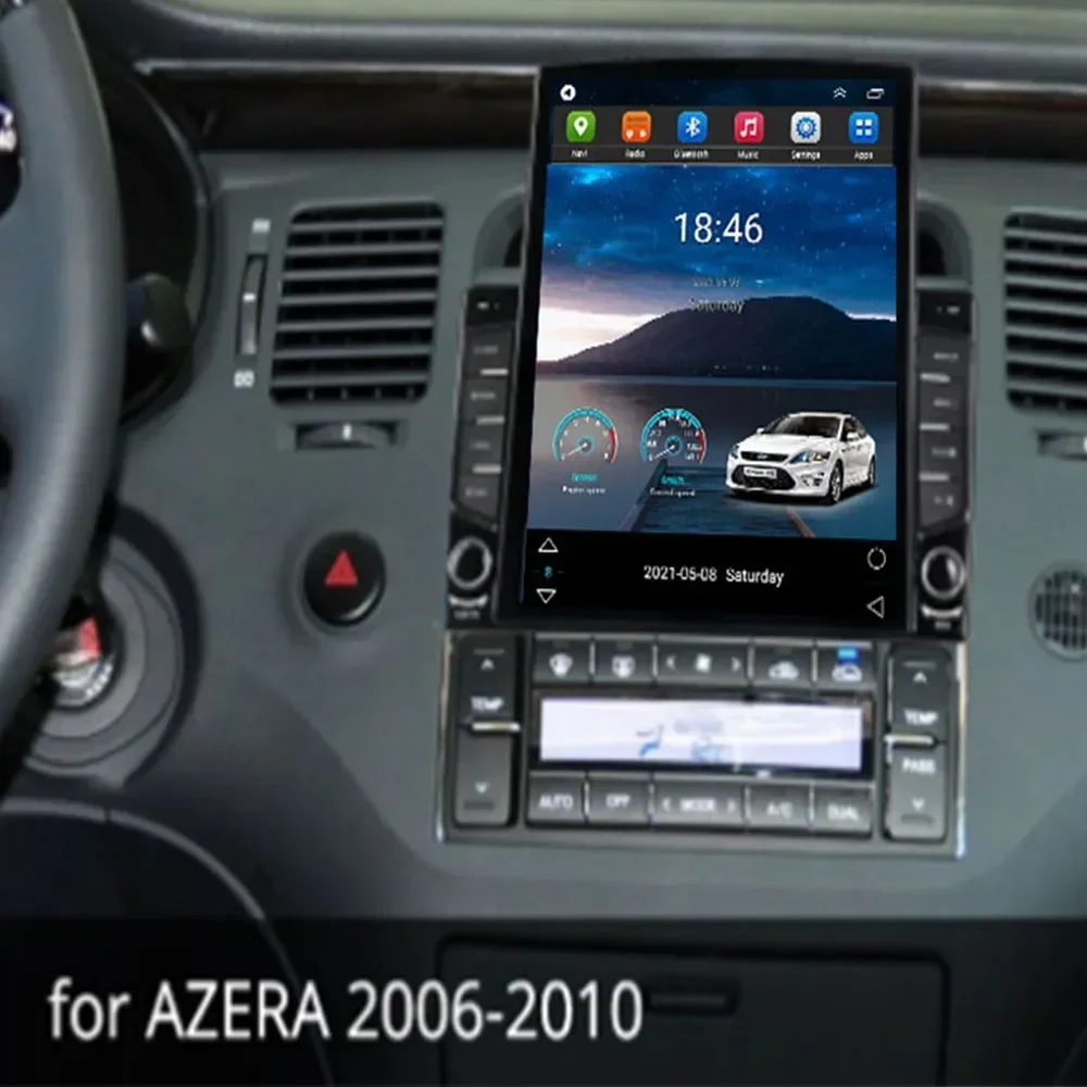 Автомагнитола для Hyundai AZERA 2006-2010 2DIN Android 13