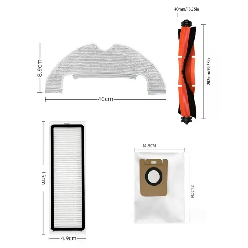 Для Dreame bot Z10 Pro/L10 PLUS XiaoMi Mijia STYTJ05ZHM автоматически пустой робот основная/боковая