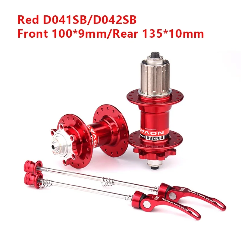 NOVATEC D041SB/D042SB ступица 28 32 36 отверстий MTB 6 болтов сверхлегкая велосипедная с