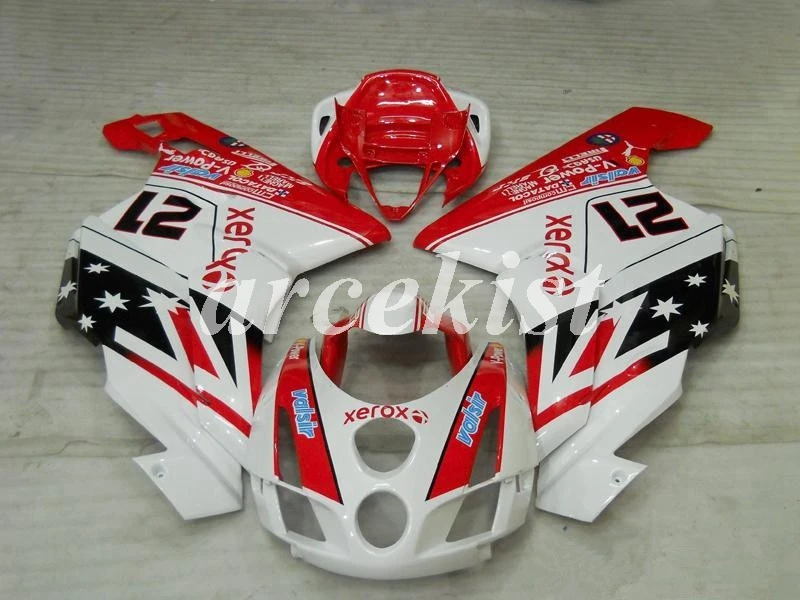 

New ABS Motorcycle Fairings Kit Fit for DUCATI 749 999 749s 999s 2003 2004 03 04 Fairing Bodywork Set Red 21