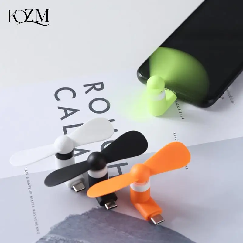 Оригинальный портативный мини-вентилятор с Micro USB 5 В 1 Вт |