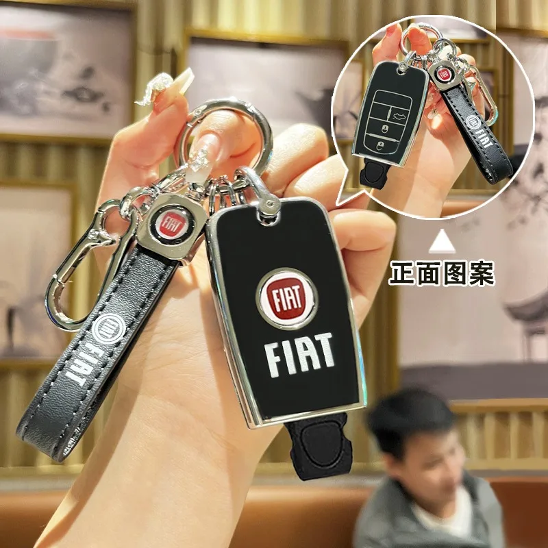 Мягкий ТПУ чехол для автомобильного ключа Fiat с дистанционным управлением Feixiang /