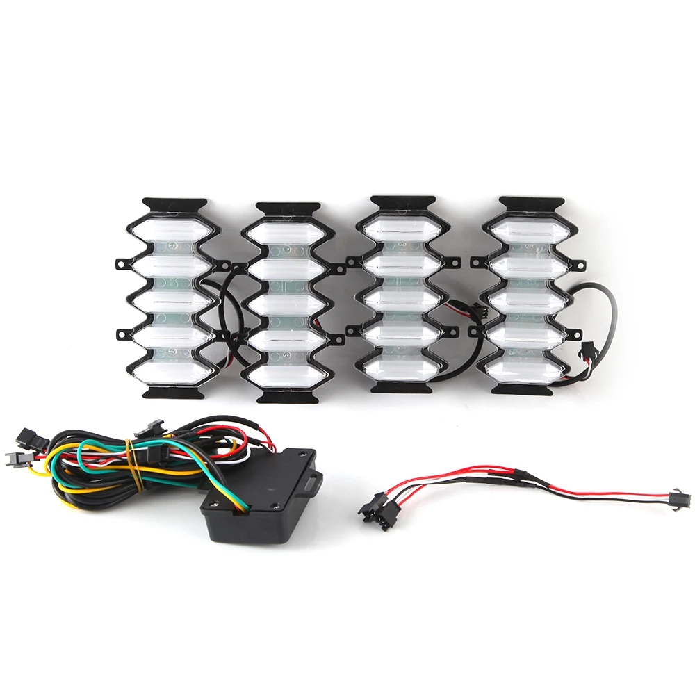 4 шт. обновленные лампы для передней решетки радиатора