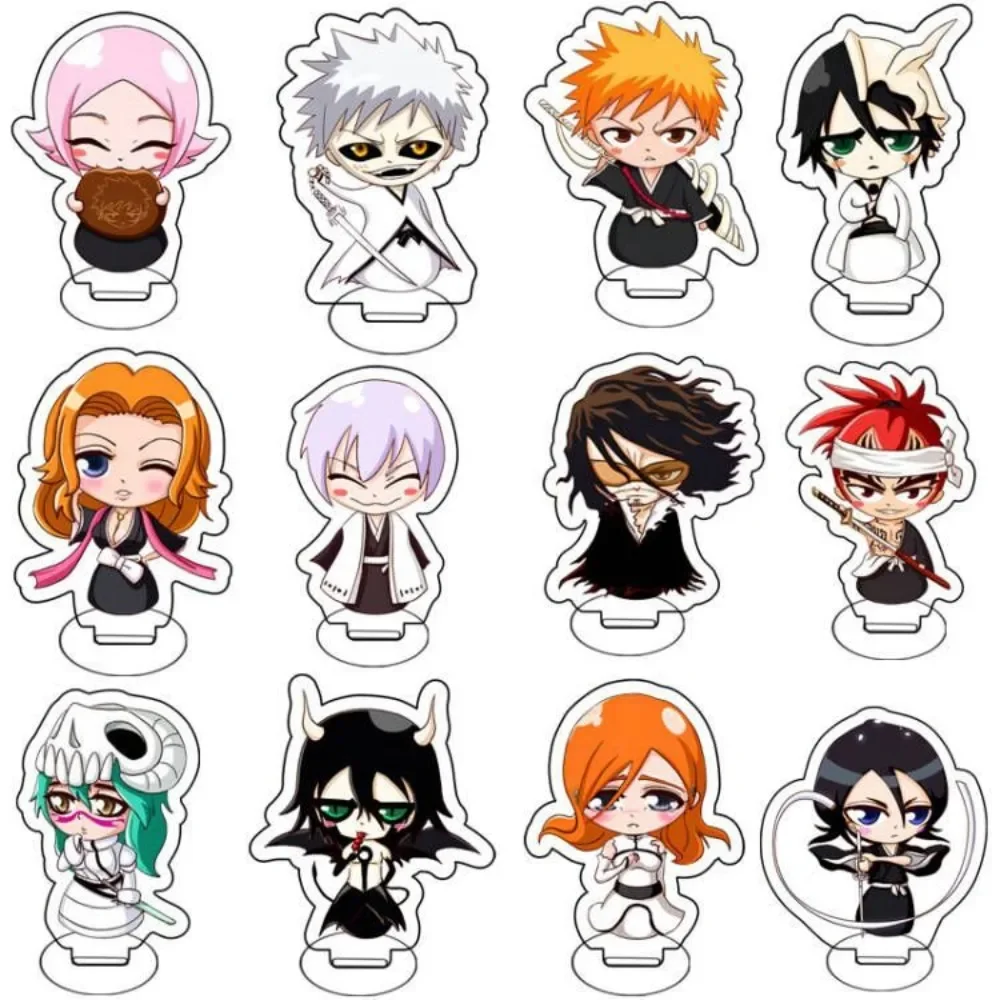 

5 см мини аниме отбеливатель акриловый Kurosaki Ichigo Косплей Персонаж фигурка стенд кавайные Аксессуары для девочек коллекционные подарки