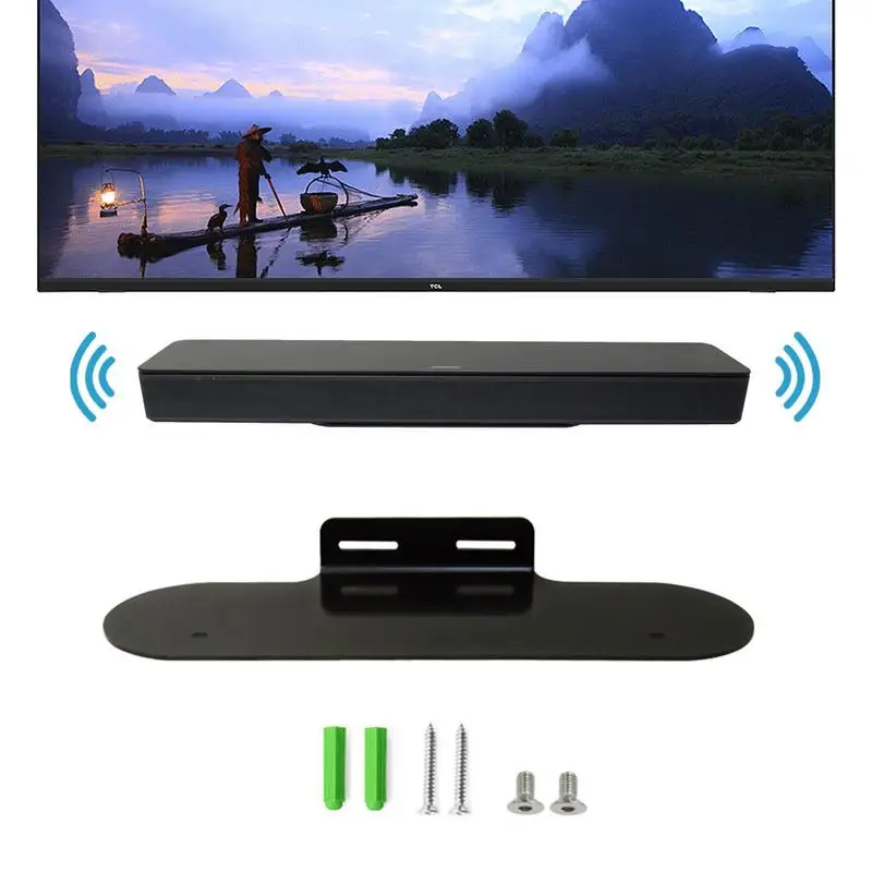 Universal Sound Bar Mounts Mounting Holder For Bo-se TV Speaker Wall Holder Bracket Soundbar Holder Stands For Bo-se TV Speaker