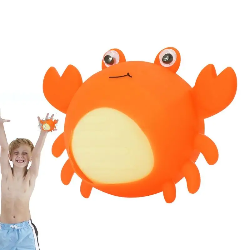 

Reusable Water Balloons Crab Shape Self-Sealing Magnetic Silicone Water Balls Crab Shape Magnetic Water Balls For Patio Pool