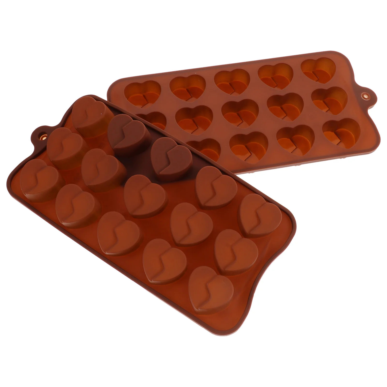 

2pcs Reusable Chocolate Mold Candy Making Mold Multi-grid Silicone Mold for Mousse Jelly Cookie