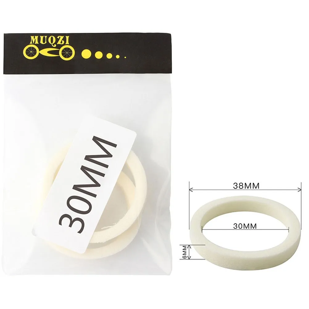 

30/32/34/35/36/38/40mm Fork Foam Ring Oil Seal Foam Rings Oil Seal Absorber Front Fork Bicycle Mountain Bike Seal Sponge Durable