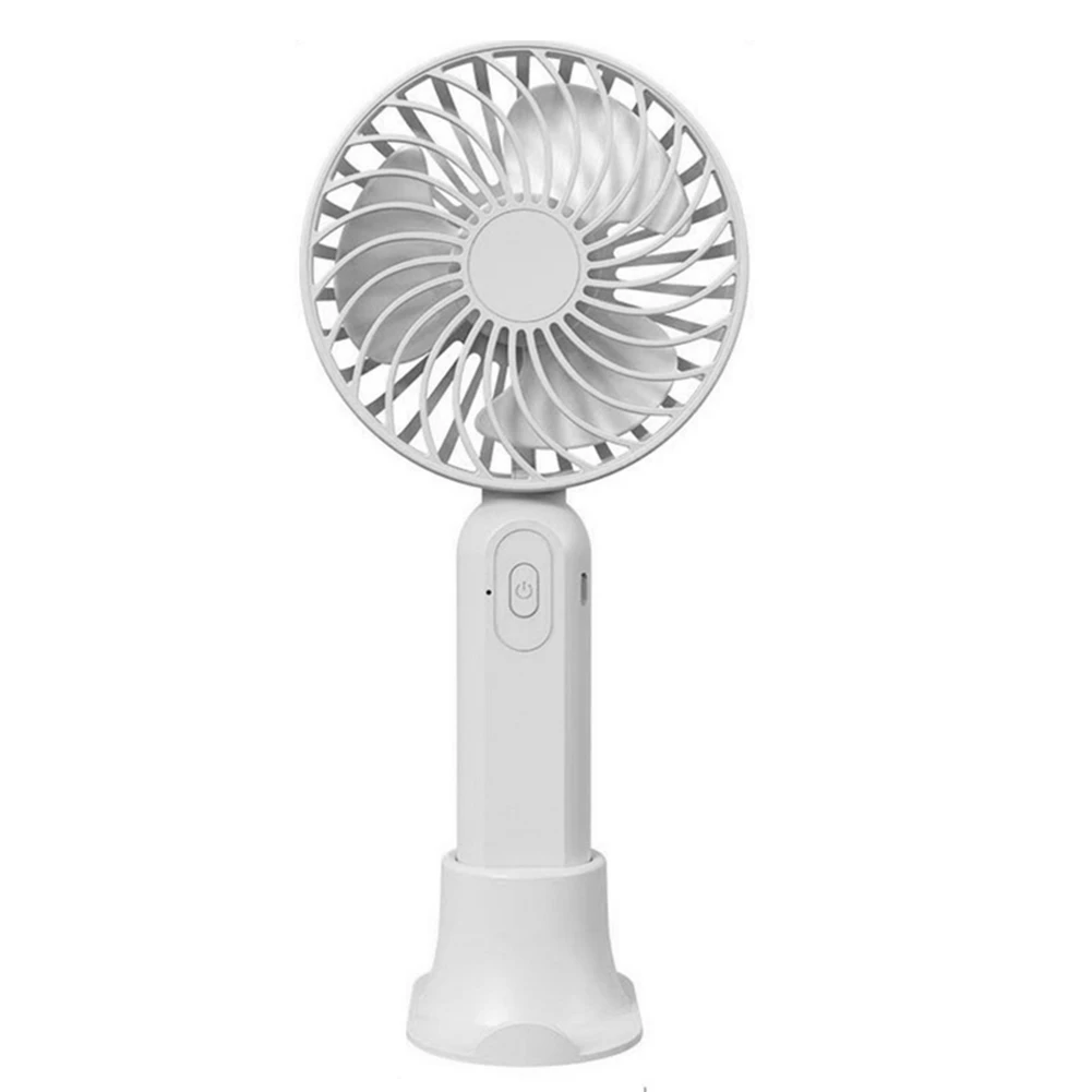 Летний вентилятор-охладитель Ручной USB перезаряжаемый Мини-складной вентилятор