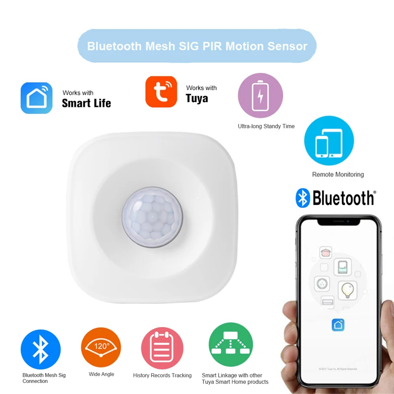 

Система оповещения Tuya для умного дома с Wi-Fi/Bluetooth