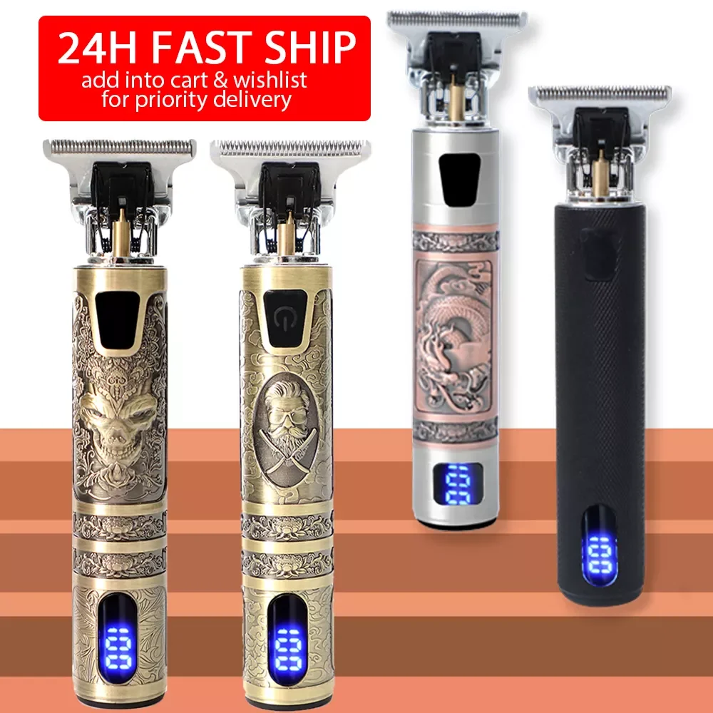 

for Men Power Digital Display Electric Shaver Trimmer Beard Hair Clipper Professional Haircut Machine Hair Clipper