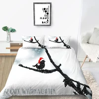 Unique Design 3D Duvet Cover Christmas Bed Comforter Covers Children Teens Single Double Size Bedspreads Pillowcase