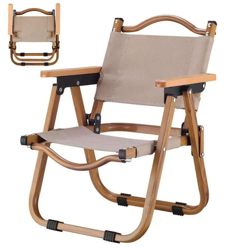

Portable Folding Chair Outdoor Camping Chair Travel Fishing Chair Foldable Beach Hiking Picnic Chair Home Barbecue Chair
