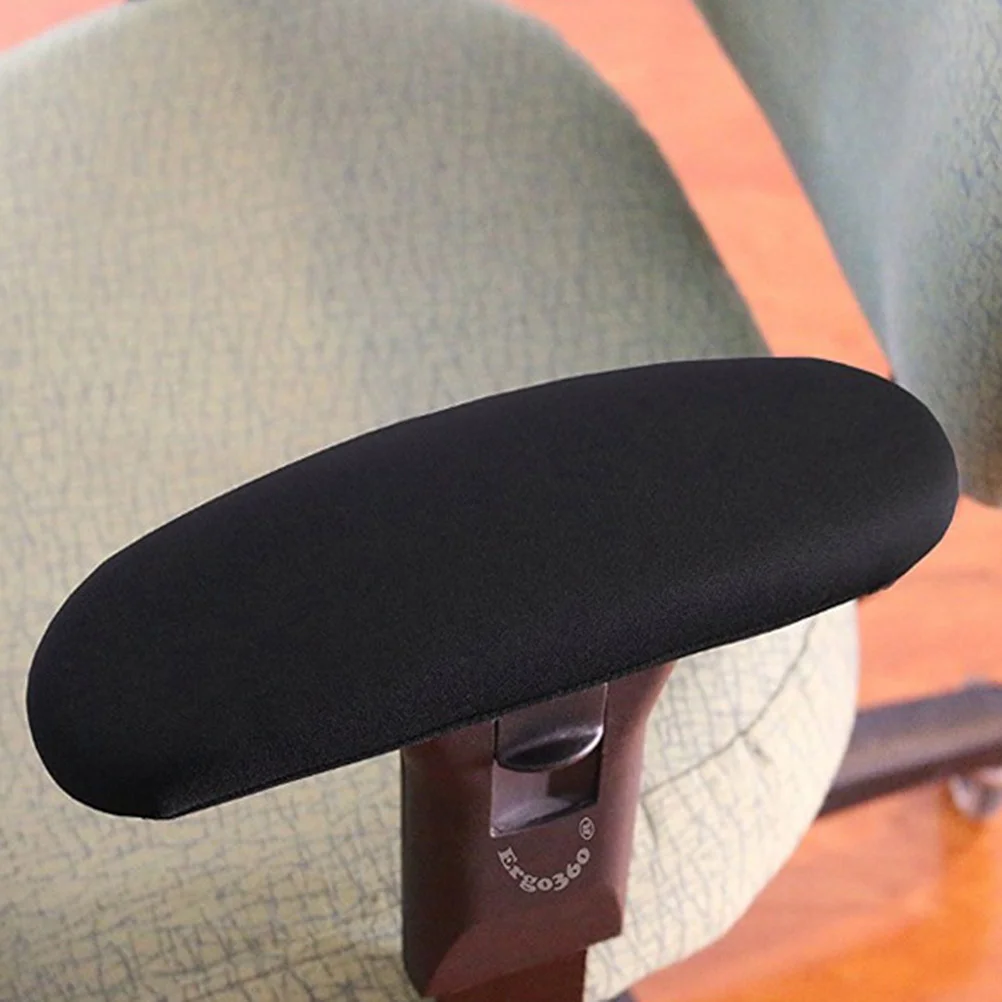 

Chair Arm Pads Armrest Pad Rest Office Computer Forearm Cover Supplies Slipcovers Elbow Replacement Part Cushion Desk Covers