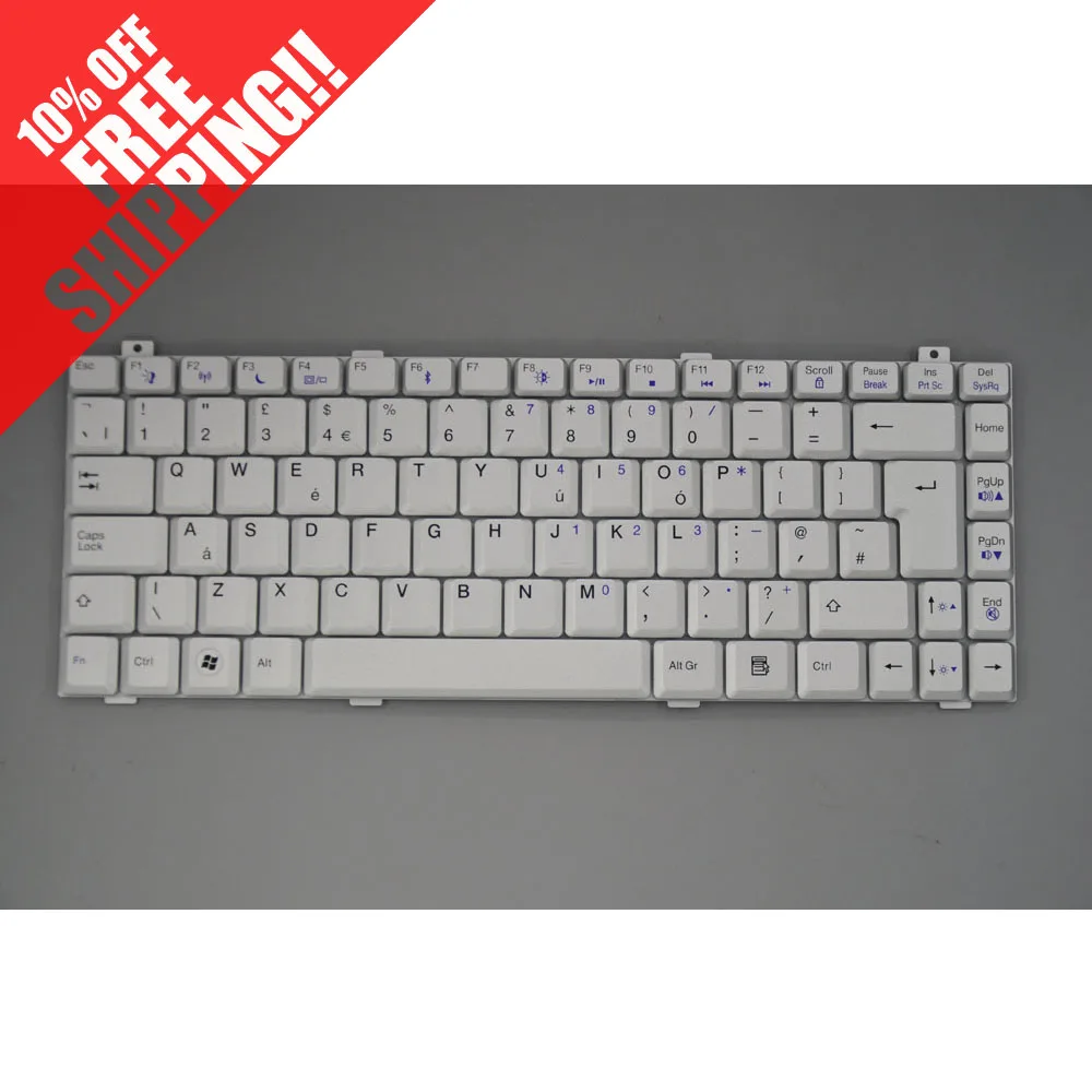

NEW silver FOR Gateway W350 W350I W350R W350L non disassemble laptop keyboard