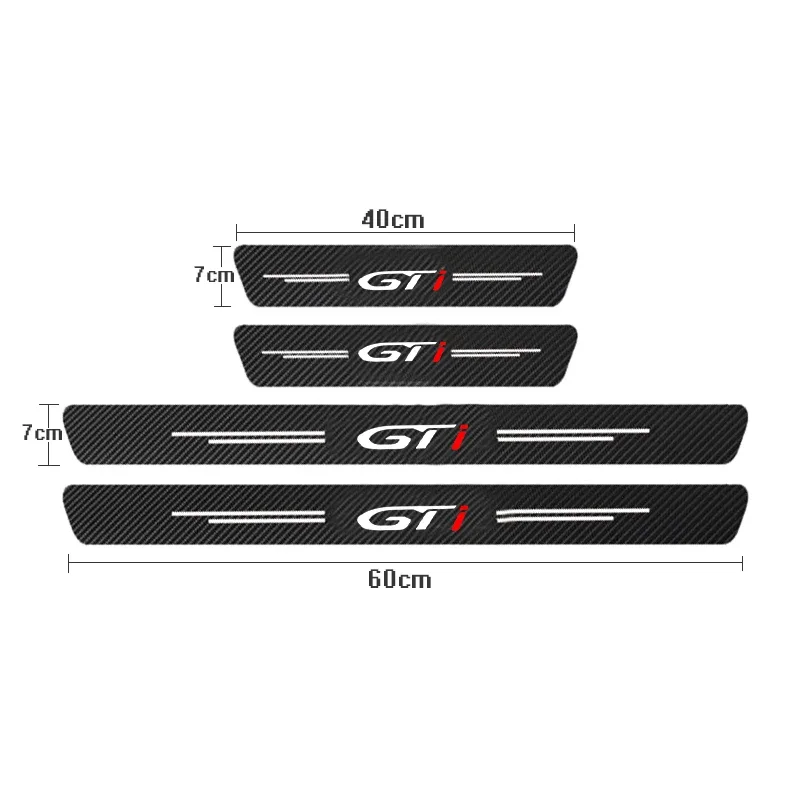 

Автомобильные наклейки из углеродного волокна для Peugeot GT GTi GT Line 508 5008 3008 208 2008 308 206 307 106 108 306 206