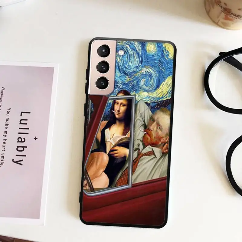 Чехол для телефона Spoof Art Samsung S23 S22 S20 21 30 plus Ultra edge S8 S9 S10-5G lite 2020 S10E