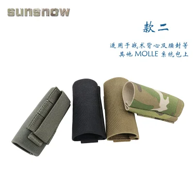 Outdoor Sports Tactical Elastic TQ Support Camouflage Elastic Tool Kit Vest Storage Bag MOLLE Belt Accessories