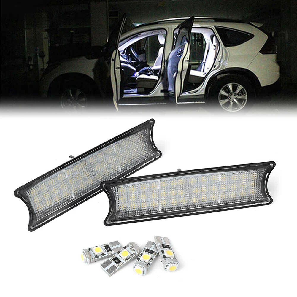 

2pcs For BMW E53 2000-2006 12V LED Car Interior Reading Lights T10 Auto LED Dome Lamp Universal ABS Easy To Install