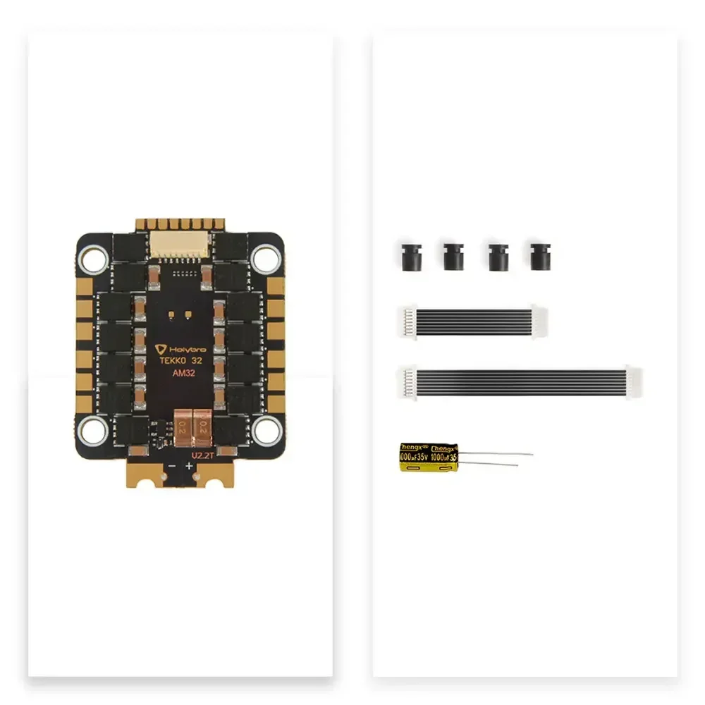 Фото HolyBro Tekko32 F4 4-в-1 Mini 50A ESC (AM32) - 4-6S LiPo M4 30.5x30.5мм для RC FPV гоночных дронов №5