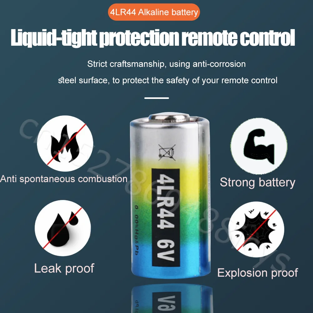 Щелочная батарея 4LR44 6 в PX28A L1325 A544V 4034PX 544 4AG13 для Ошейников собак с пультом