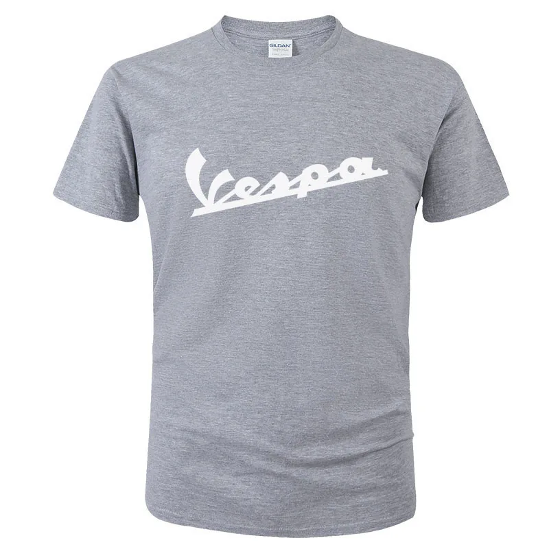 Motorcycle T-shirt Vespa Print Men Women Fashion Cotton Oversized T-shirt Kid Boy Punk T-shirt Men Top Sports T-shirt