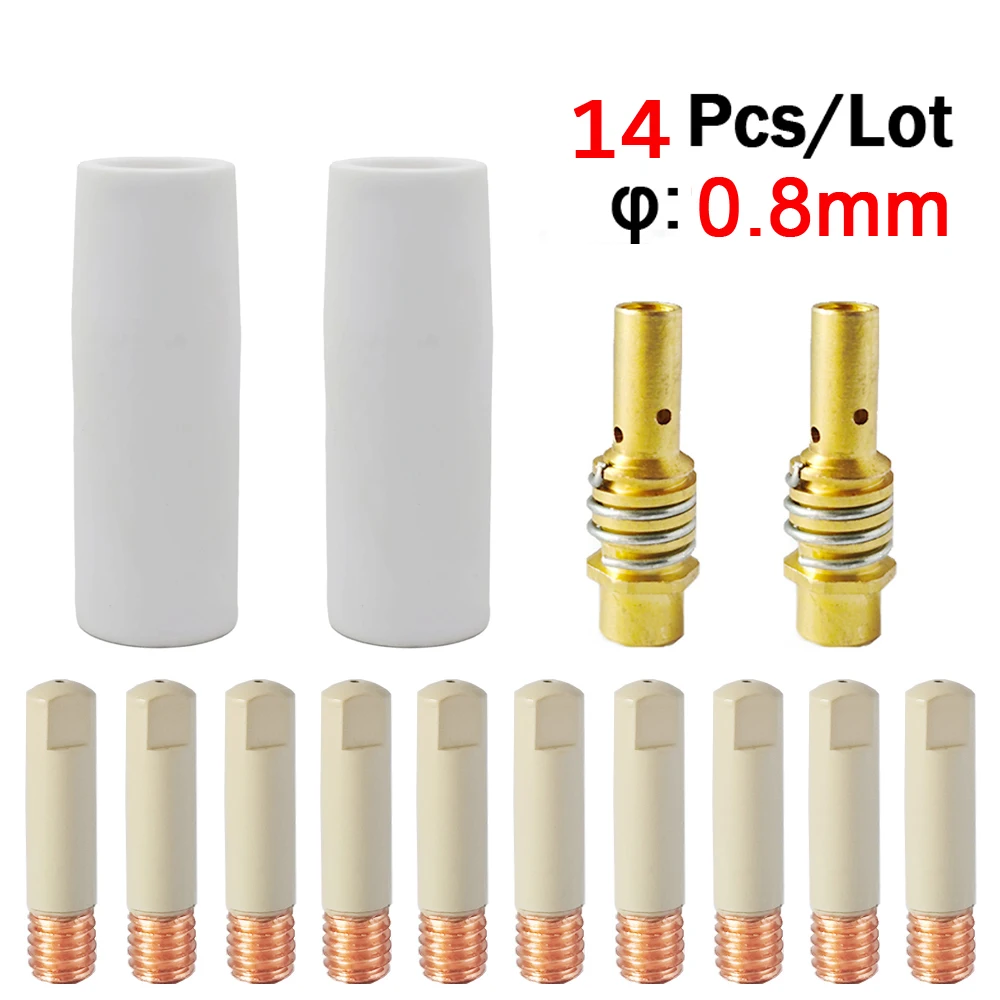 

Сварочные сопла Jinhu MB-15Ak 14Ak 0,8/1,0/1,2 мм