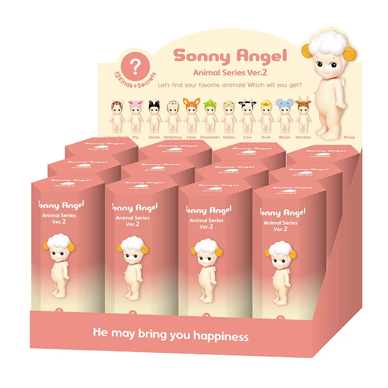 

New Sonny Angel Animal Series 2 (new Edition) Sonnyangel Blind Box Doll Handmade Ornaments Kids Gifts Toys