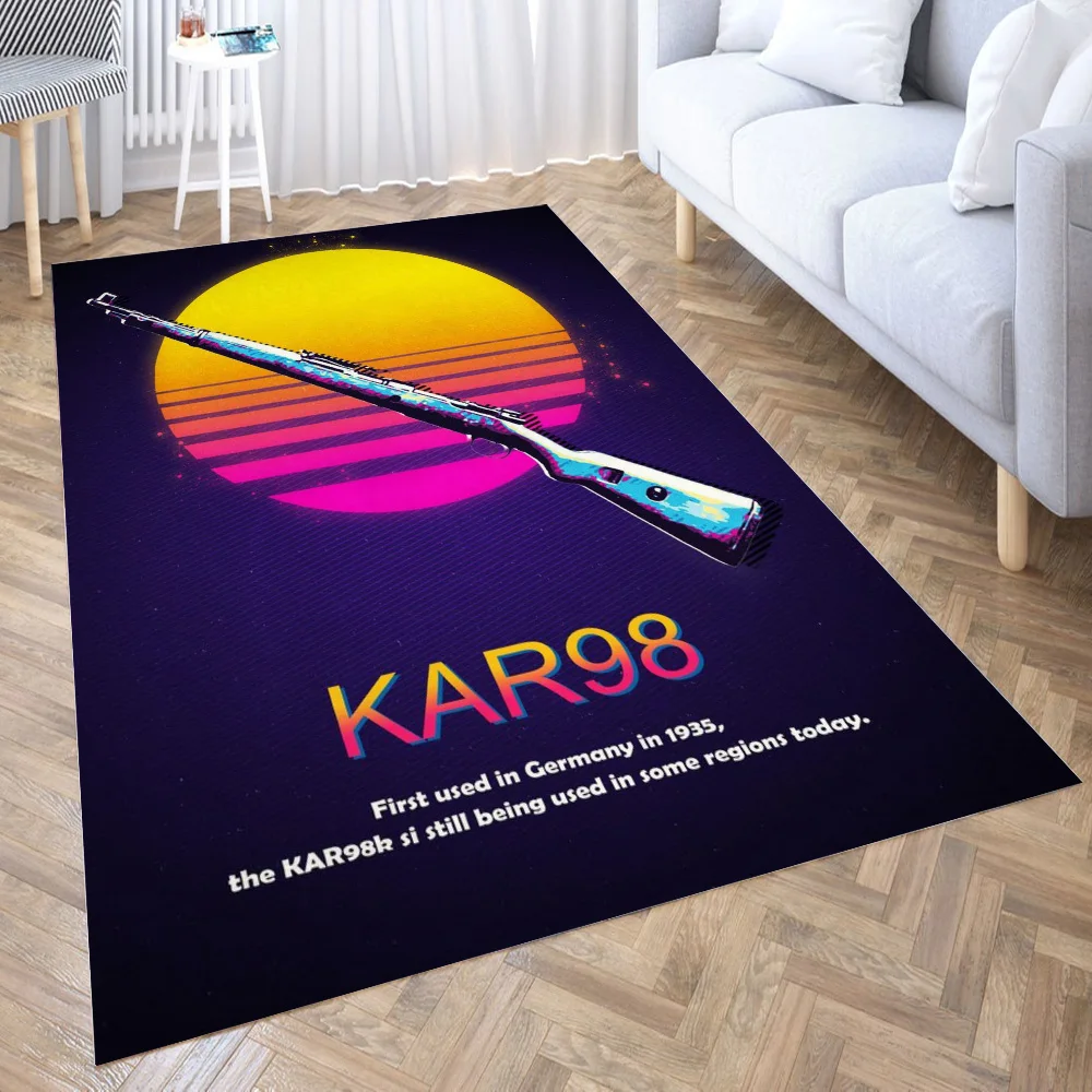 

KAR98 80s 3D Carpet Living Room Kitchen Entrance Door Mat Anti-slip Floor Rug Bathroom Area Hallway Mats