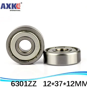 

High Quality Deep Groove Ball Bearing Factory Direct Sale 6301 6301ZZ 6301-2Z 6301Z 80301 12*37*12 Mm 10pcs/lot Inch Bearing AXK