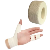 white sports self adhesive tape wrap tape for knee support pad finger ankle palm shoulder elastic bandage sports