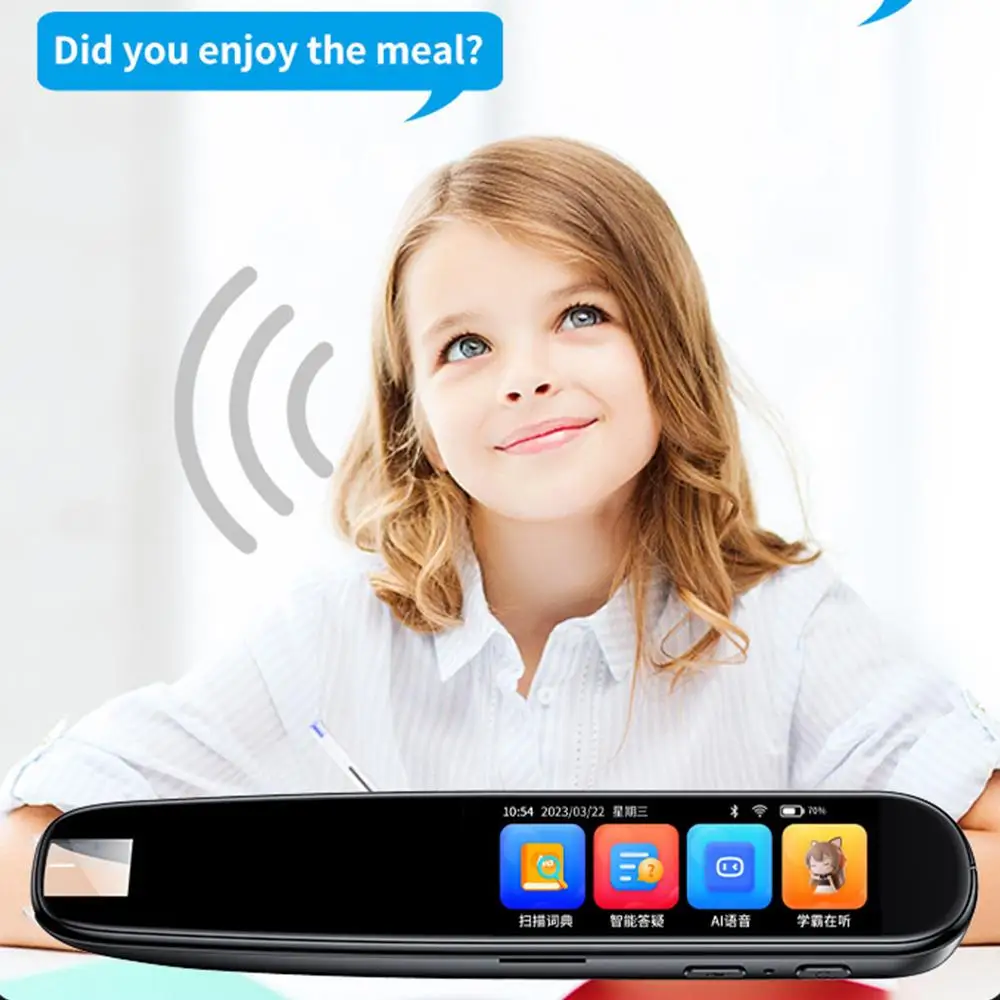 Фото Портативный мини-сканирующий перо-переводчик Wi-Fi мобильный умный сканер Vioce переводчик словарь бизнес №5