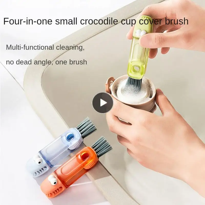 

Детали кисти канавка щетка нейлоновая щетка 4 в 1 щелевая щетка чистящие инструменты для детской чистки щетка для крышки