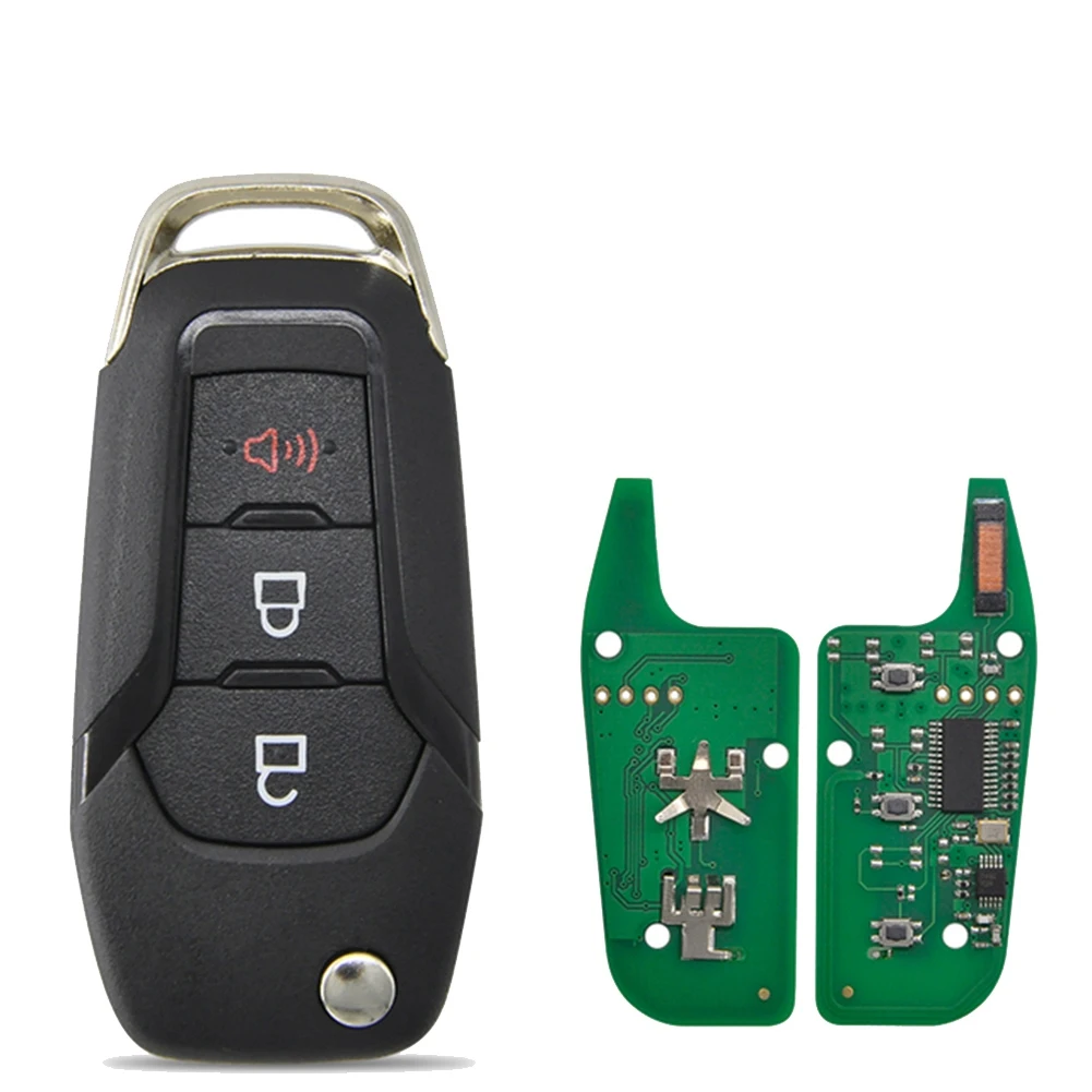 

FCC ID: N5F-A08TAA ID49 Chip 315 Mhz Car Remote Key for Ford Fusion F150 F250 F350 Explorer Keyless Flip Fob Key 3Button