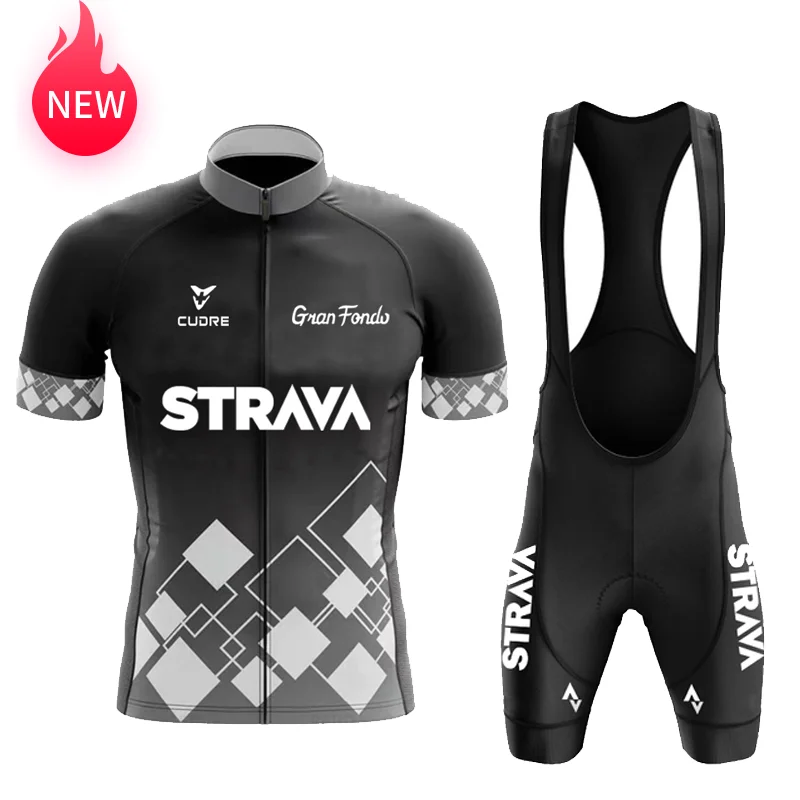 

Трикотажный комплект для езды на велосипеде 2022 STRAVA, мужская летняя одежда для езды на велосипеде, одежда для езды на велосипеде с коротким р...