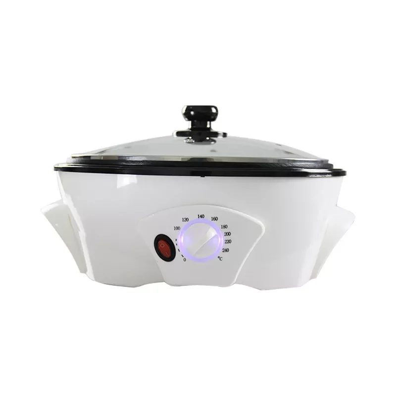 

110V Coffee Bean Roaster Machine Non Stick Grain Peanut Baking Popcorn Machine