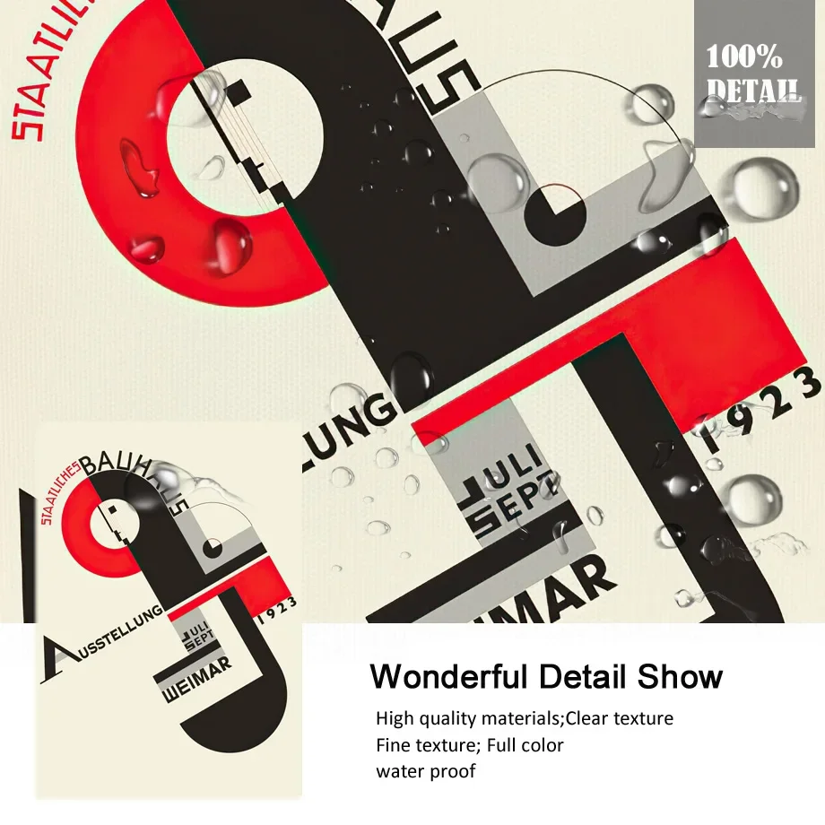 Постер Mondrian Ausstellung в минималистичном стиле Современные художественные принты