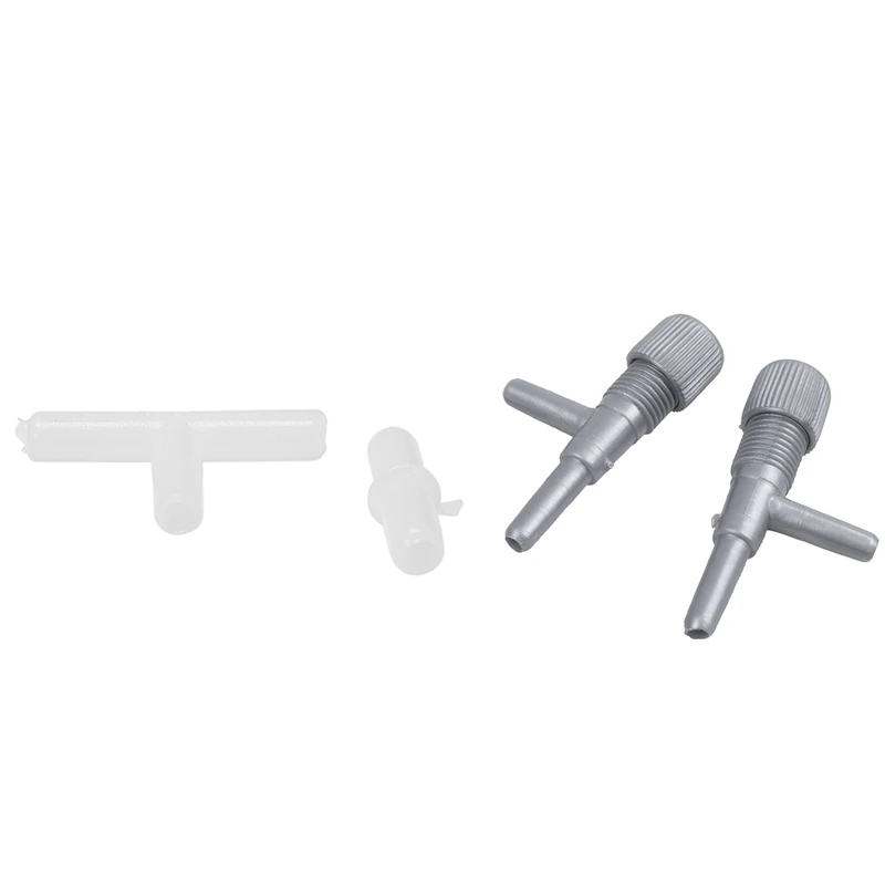 

Aquarium Fish Oxygen Air Line Tubing Flow Control Valve 20 Pcs Gray With 10 PCS Aquarium Airline Air Tube Tubing Connectors Filt