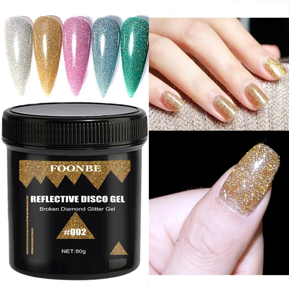 

Гель-лак для ногтей с блестками, 80 г