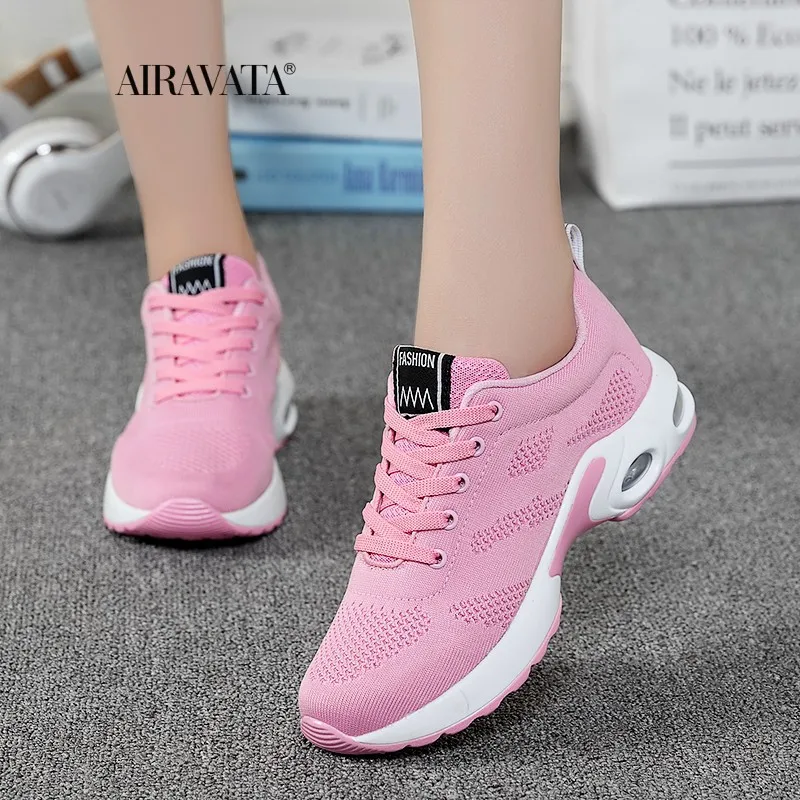 Women Running Shoes Breathable Casual Shoe Outdoor Light Weight Sports Shoes Casual Walking Sneakers Tenis 5 Colors