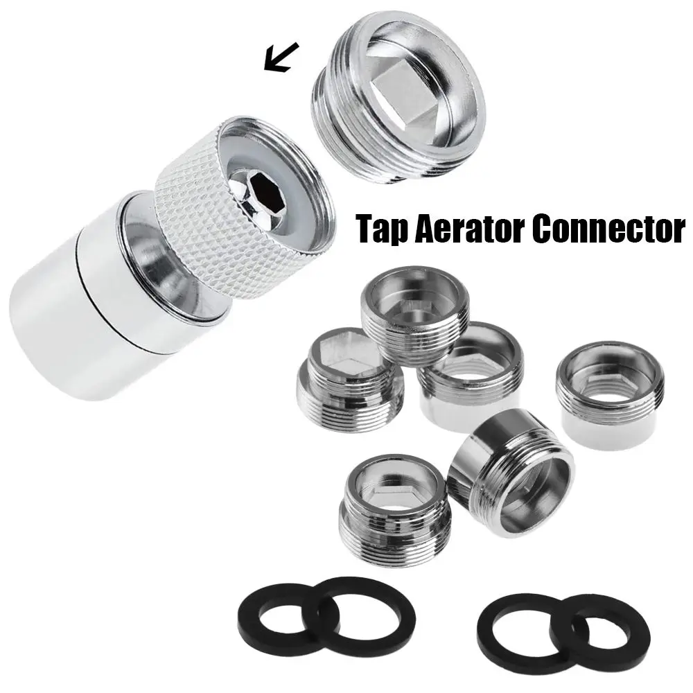 

Purifier Accessories Aerator Adapter Metal Kitchen Faucet Water Saving Adaptor Tap Aerator Connector Outside Thread