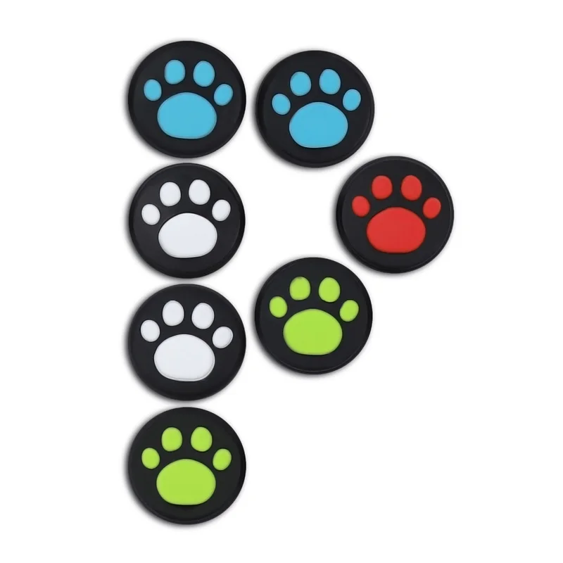 

4pcs Cat Thumb Stick Grips Non-slip Caps For PS5 PS4 PS3 Xbox One Xbox 360 Controller Gamepad Joystick Accessories