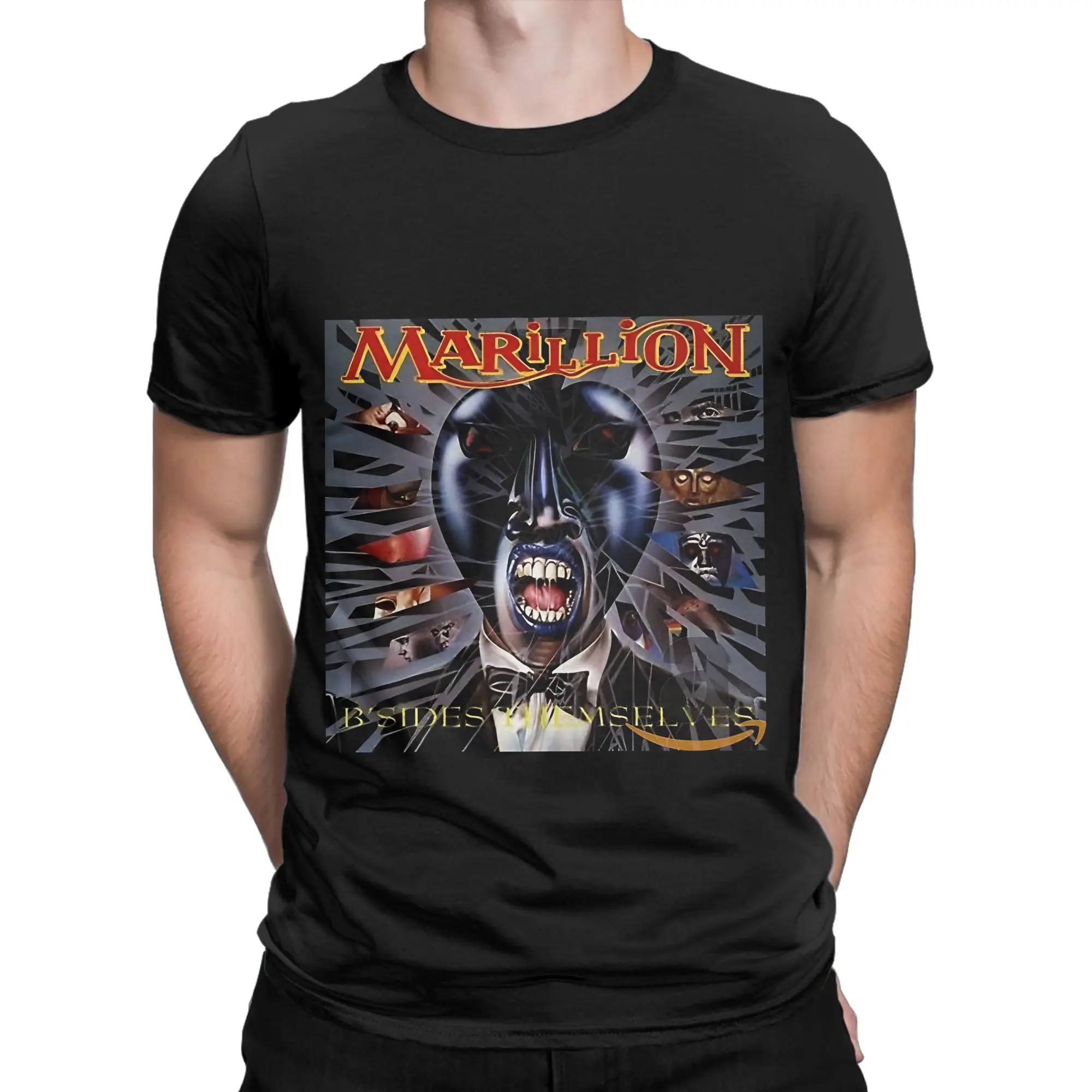 Футболка из 100% хлопка BSides Novelty, мужские футболки Marillion Tops (art.: 3920db98dd4d6) - 3920db98dd4d6
