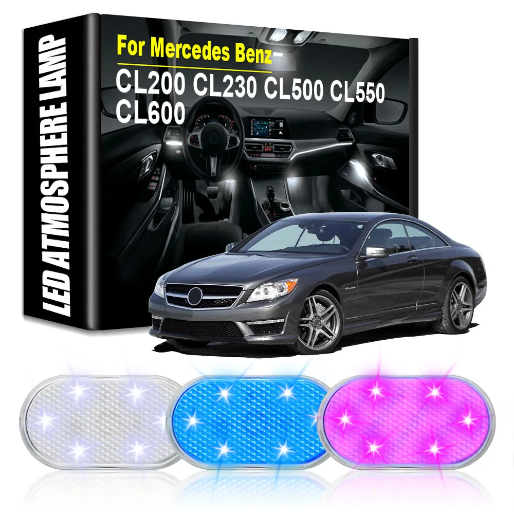 

Car LED Atmosphere Lights Car Rechargeable Touch Lamp Auto Goods Car Accessories for Mercedes Benz CL200-CL230-CL500-CL550-CL600