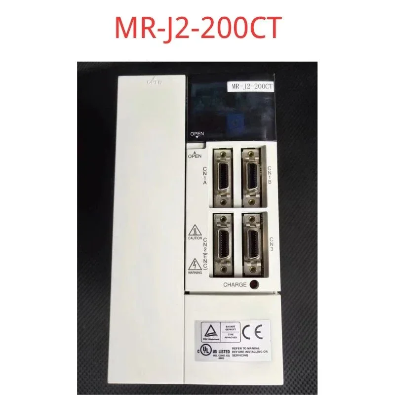 Тест сервопривода MR-J2-200CT б/у в порядке