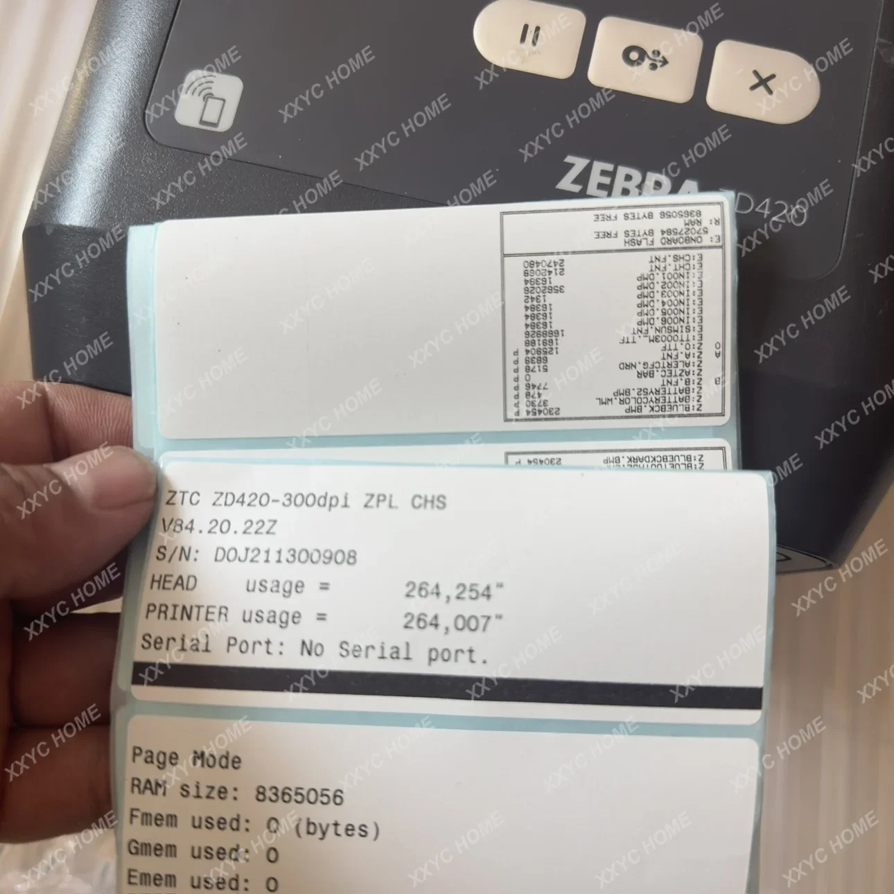 ZD620/621/420/421/410/500 печатающая головка оригинальная док-станция для печатающей