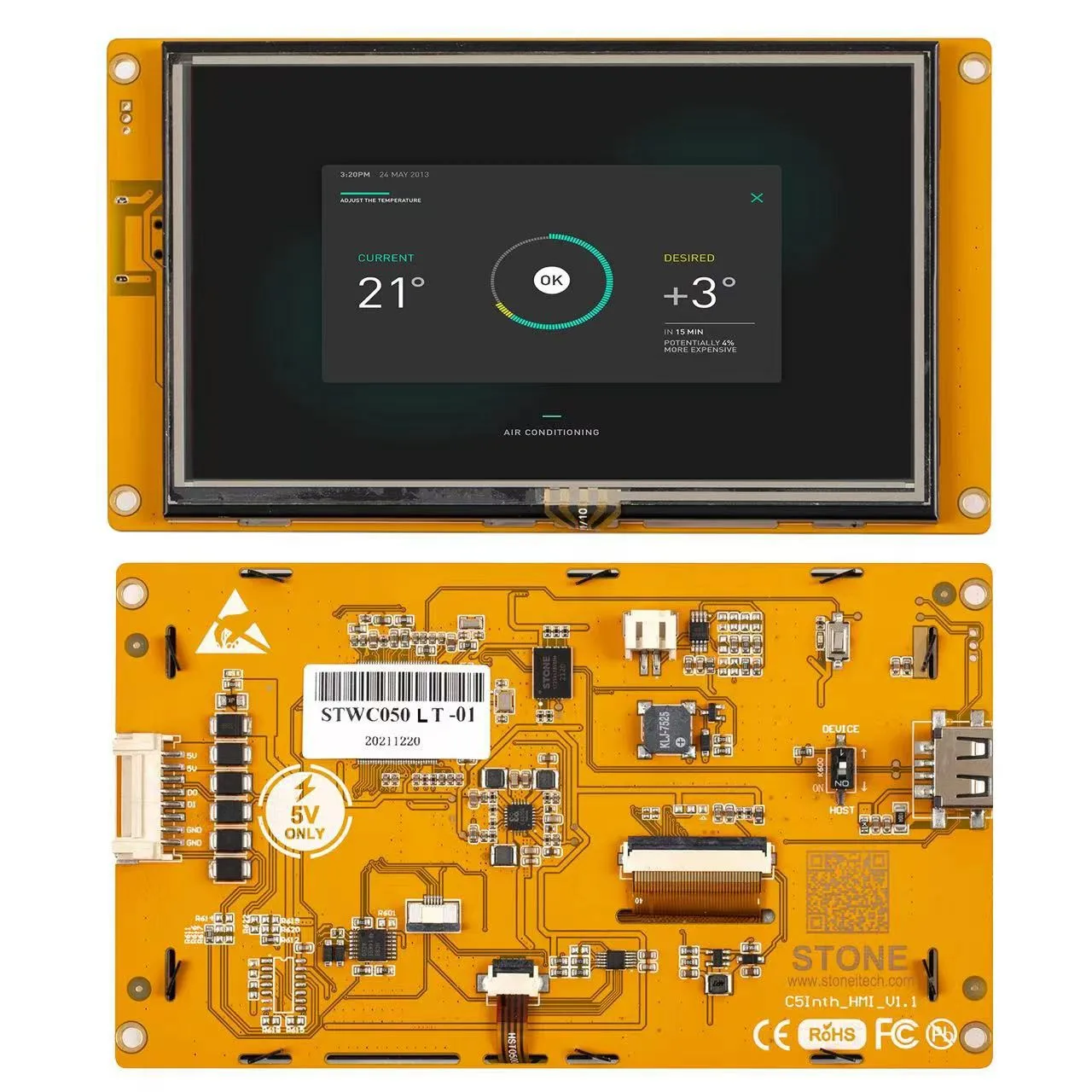 HMI LCD Display 5