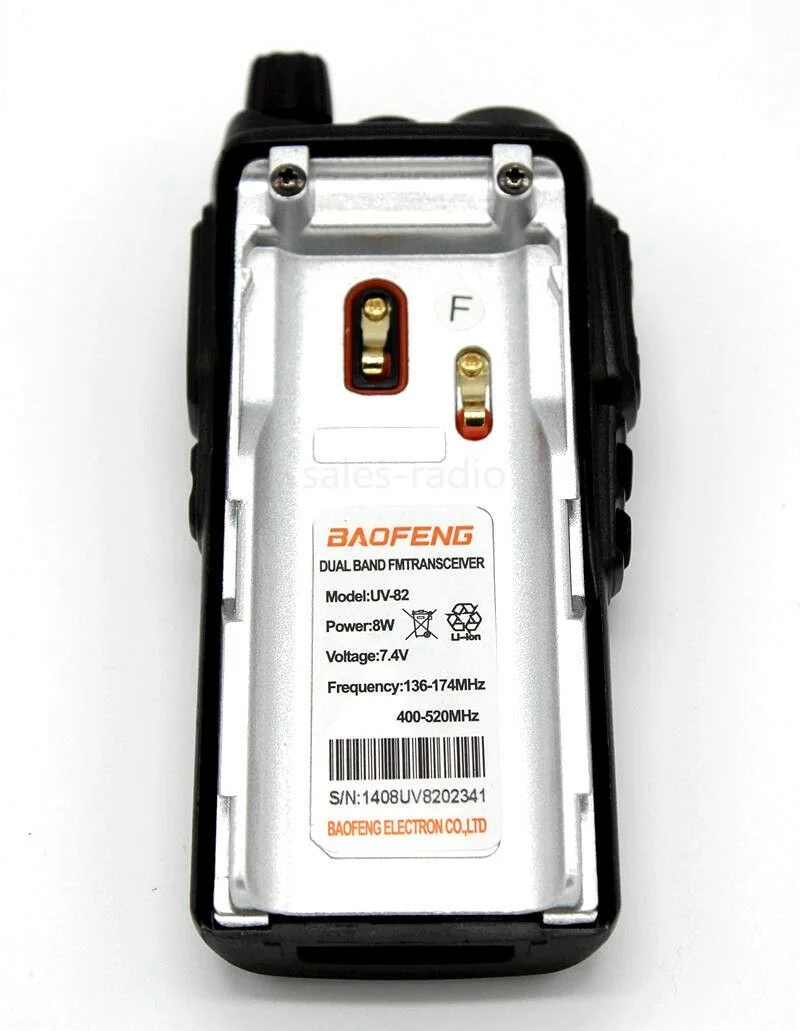 2X BaoFeng UV-82 Real 8W Dual Band VHF/UHF FM Walkie Talkies Radios Transceiver