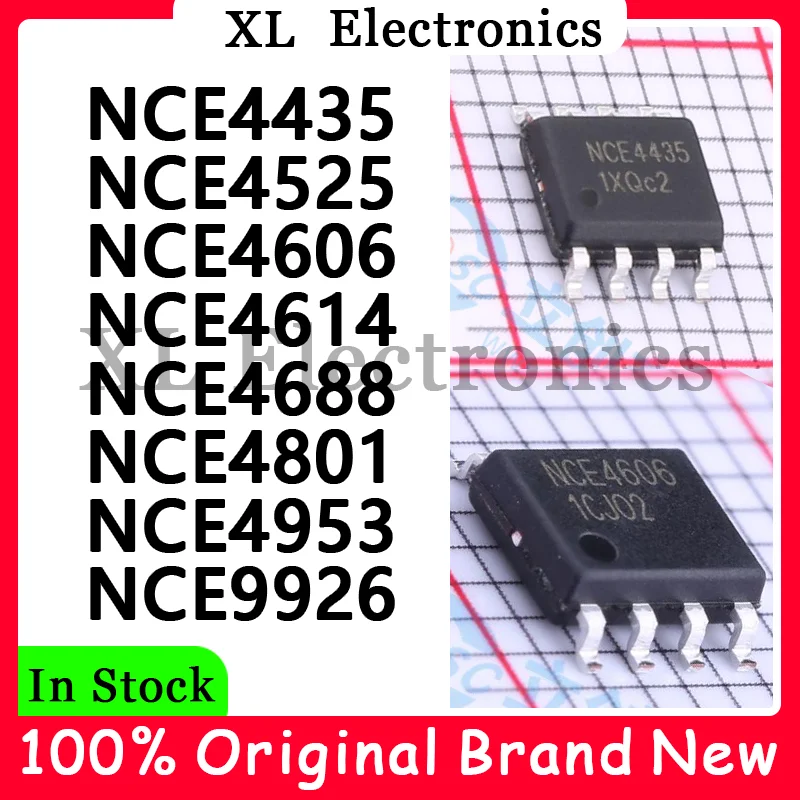 Фото 20 шт./лот NCE4435 NCE4525 NCE4606 NCE4614 NCE4688 NCE4801 NCE4953 NCE9926 Новые оригинальные №1