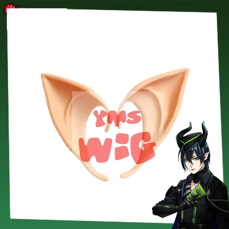 Игра Twisted-Wonderland DIASOMNIA Malleus рога для косплея шляпа уши парик зажим головы головные